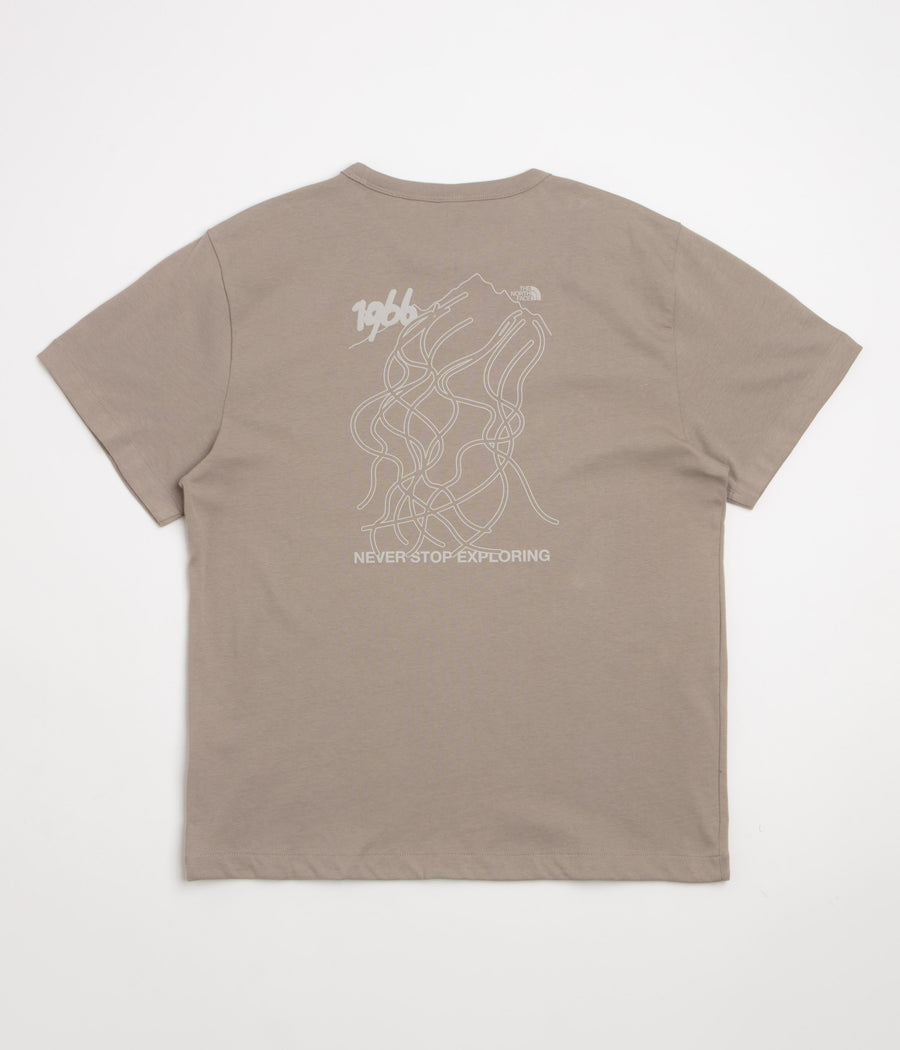 The North Face NSE Slopes Relaxed T-Shirt - Stone Slab