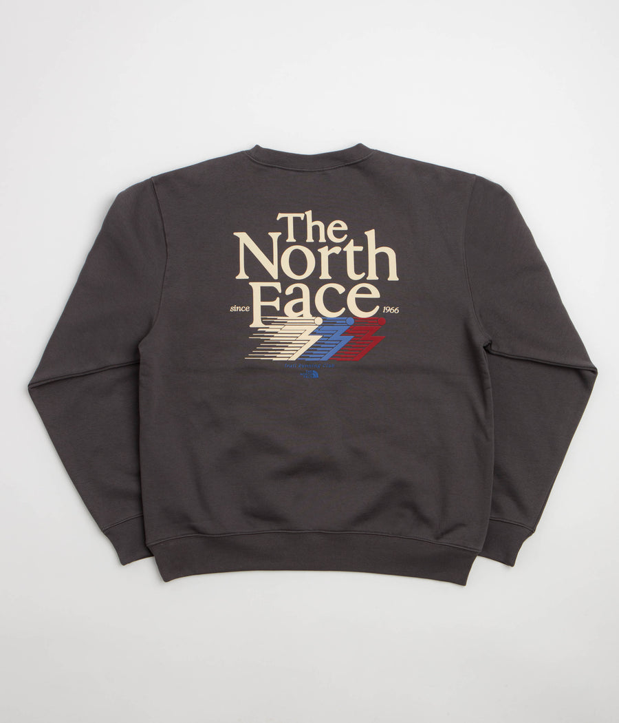 The North Face Retro Trail Relaxed Crewneck Sweatshirt - Anthracite Grey