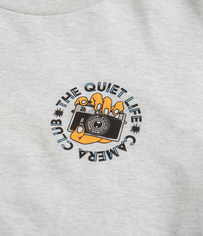The Quiet Life Camera Club Burst Long Sleeve T-Shirt - Ash