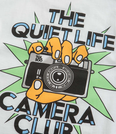 The Quiet Life Camera Club Burst T-Shirt - White