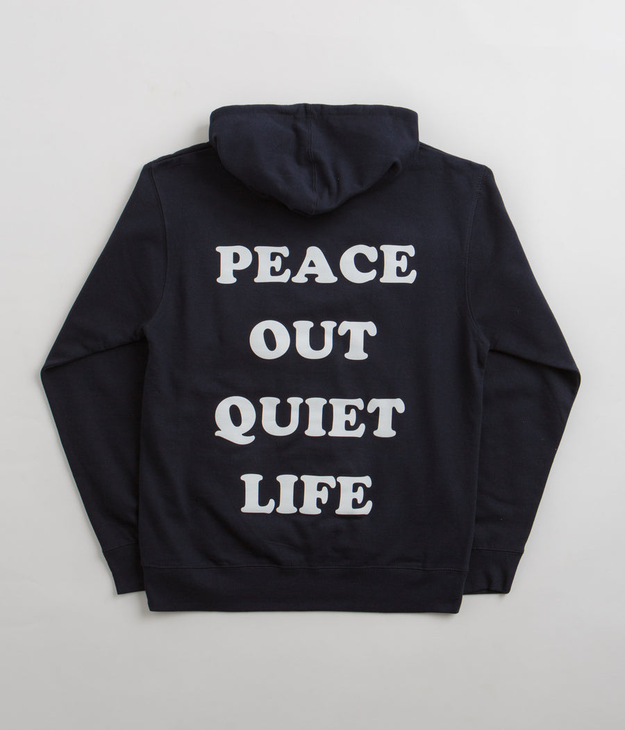 The Quiet Life Peace Out Hoodie - Navy