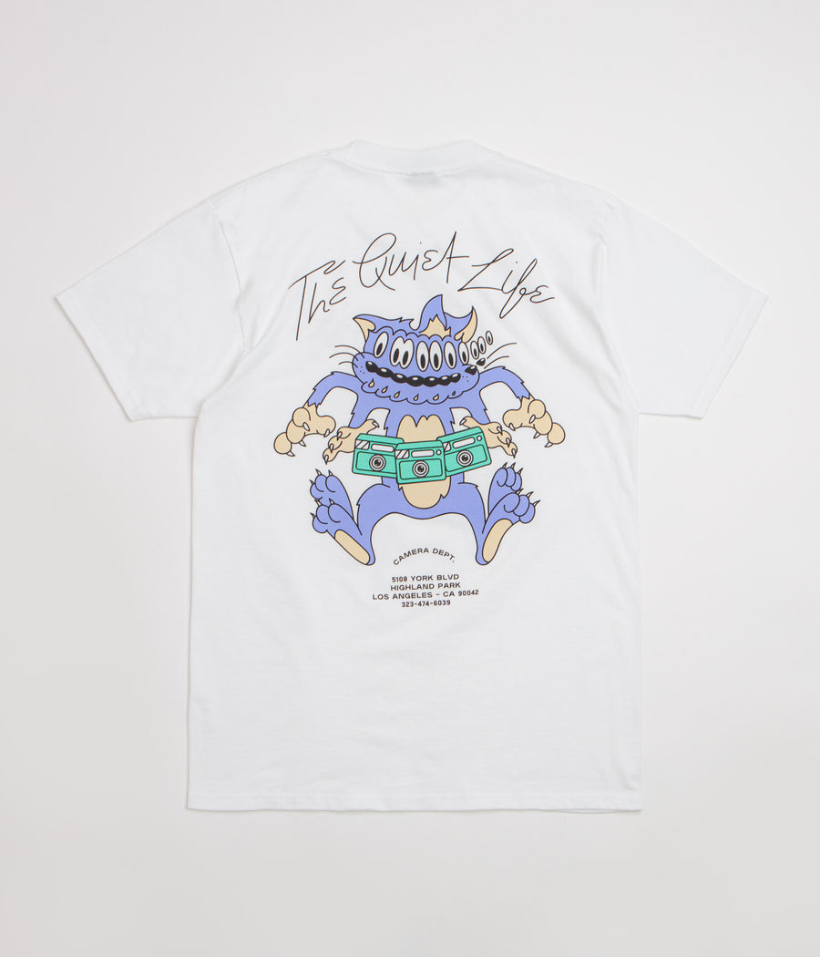 The Quiet Life Shaky Cat T-Shirt - White