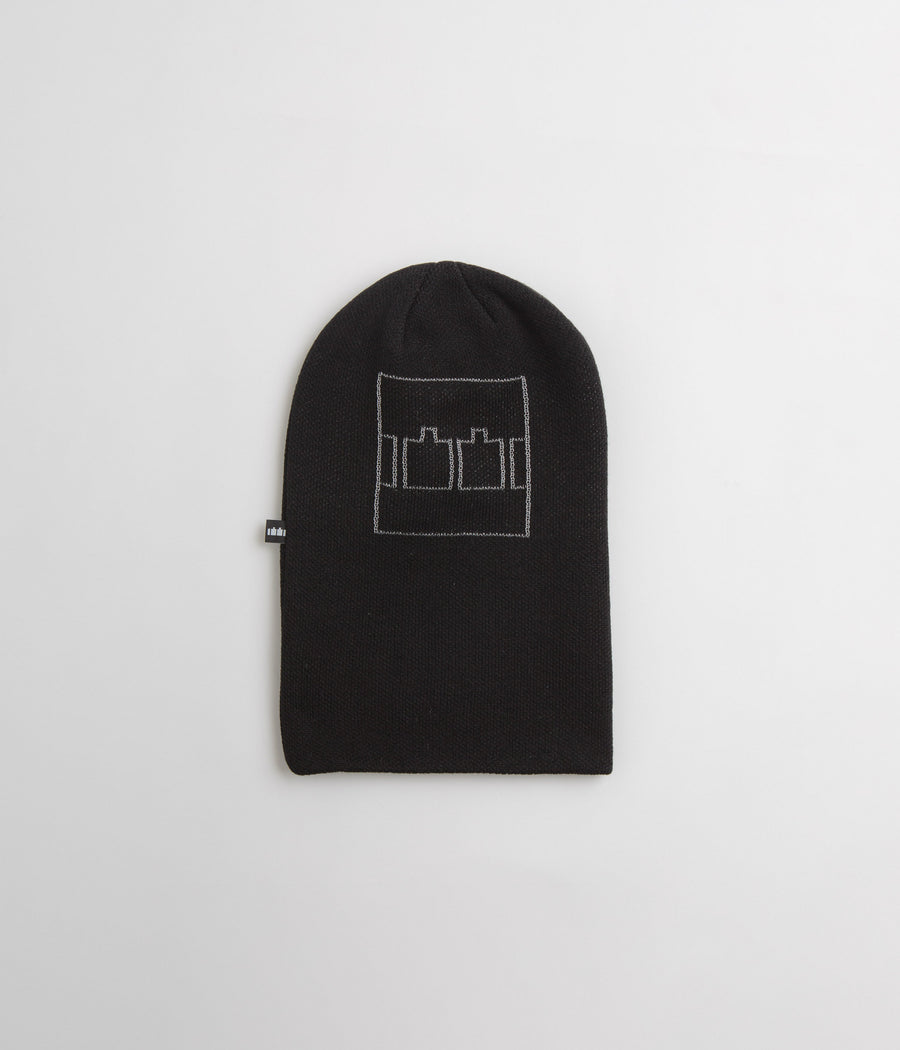 The Trilogy Tapes Balaclava Beanie in Black