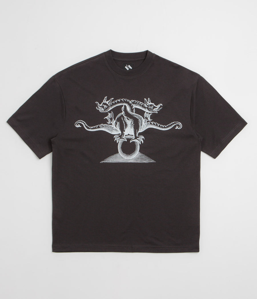 The Trilogy Tapes Dragons T-Shirt in Black