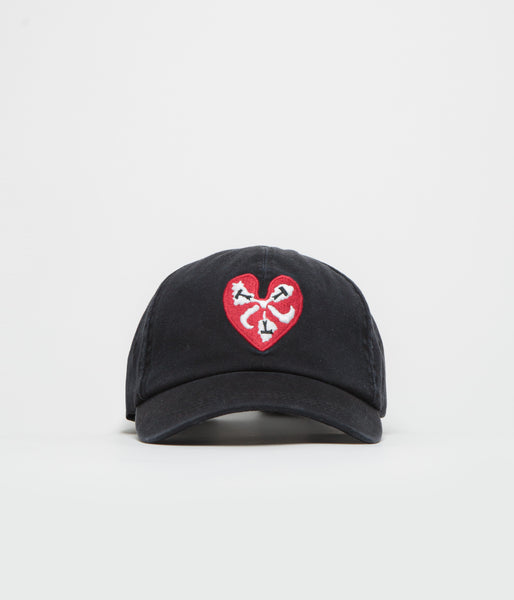 The Trilogy Tapes Heart Cap - Black | flatspot