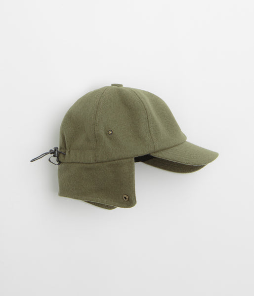 The Trilogy Tapes Trapper Cap - Olive | flatspot