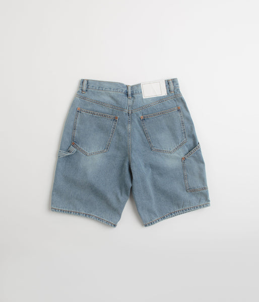 thisisneverthat Denim Carpenter Shorts - Washed Blue | Flatspot