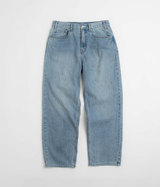 thisisneverthat Relaxed Jeans - Washed Blue | flatspot