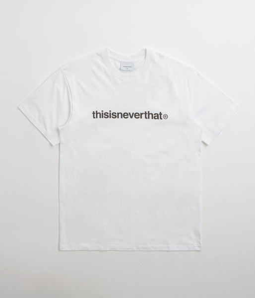 【THISISNEVERTHAT】INTL. ロゴTシャツ ホワイト INTL. Logo Tee - thisisneverthat®