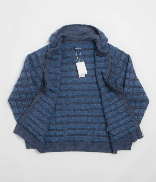 トップス thisisneverthat knit zip hoodie M Textured Knit Zip Hoodie - thisisneverthat®