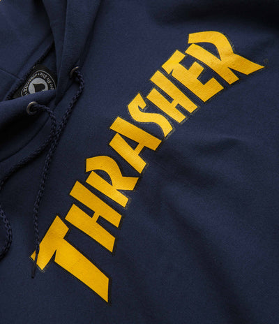 Thrasher Cover Logo Hoodie - Navy