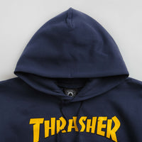 Thrasher Cover Logo Hoodie - Navy thumbnail