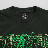 Thrasher Medusa T-Shirt - Forest Green thumbnail