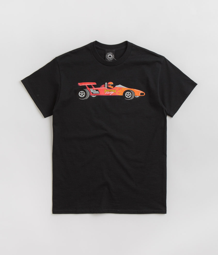 Thrasher Racecar T-Shirt - Black