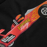 Thrasher Racecar T-Shirt - Black thumbnail