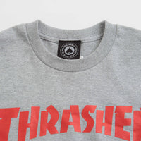 Thrasher Skate Mag T-Shirt - Grey / Red thumbnail