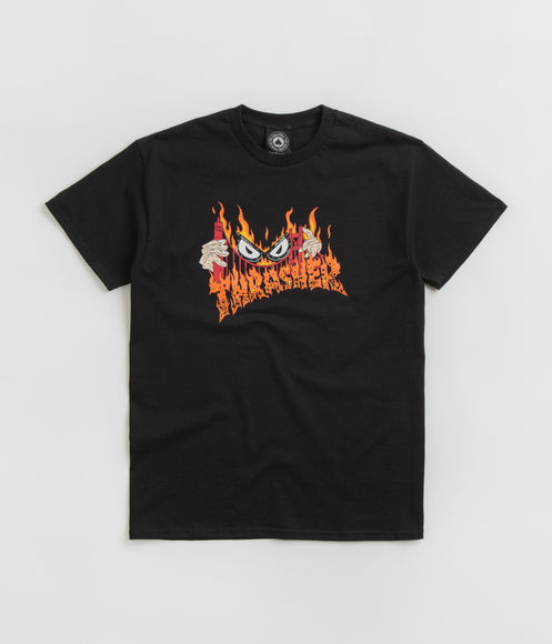 Thrasher Sucka Free By Neckface T-Shirt - Black