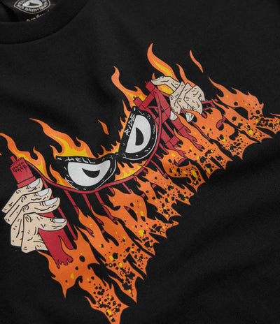 Thrasher Sucka Free By Neckface T-Shirt in Black