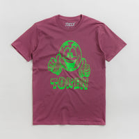 Token Thumbs Up T-Shirt in Berry thumbnail