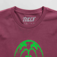Token Thumbs Up T-Shirt in Berry thumbnail