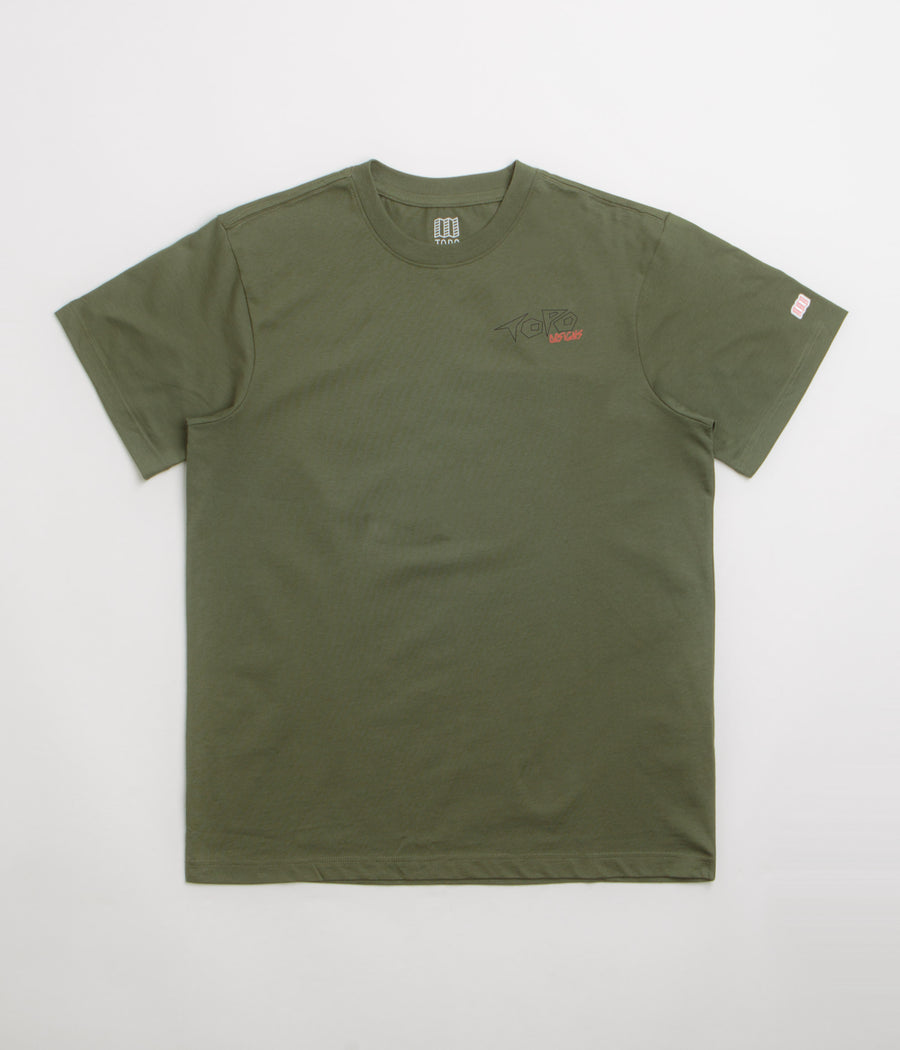 Topo Designs Perspective T-Shirt in Beetle