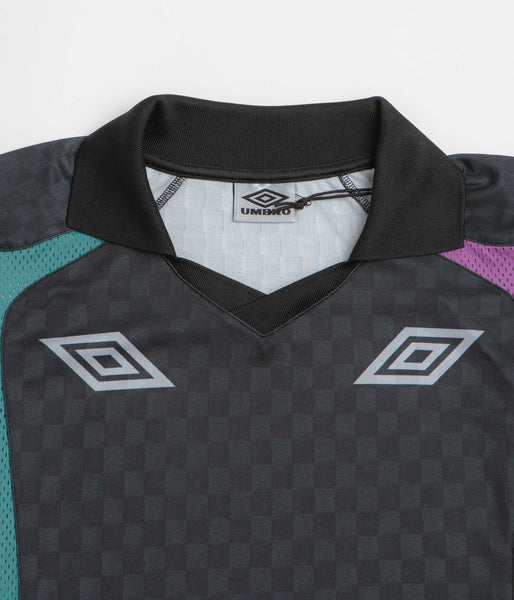 Umbro Classic England Polo Jersey - Black | flatspot