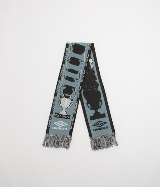 アンブロ SLAM JAM 25AW Cult Unity Scarf スカーフ Umbro By Slam Jam Cult Unity Scarf - Black Red