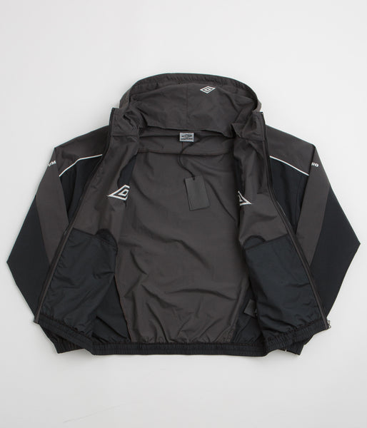 Umbro Guarding Masked Tracksuit Jacket - Black Charcoal | flatspot