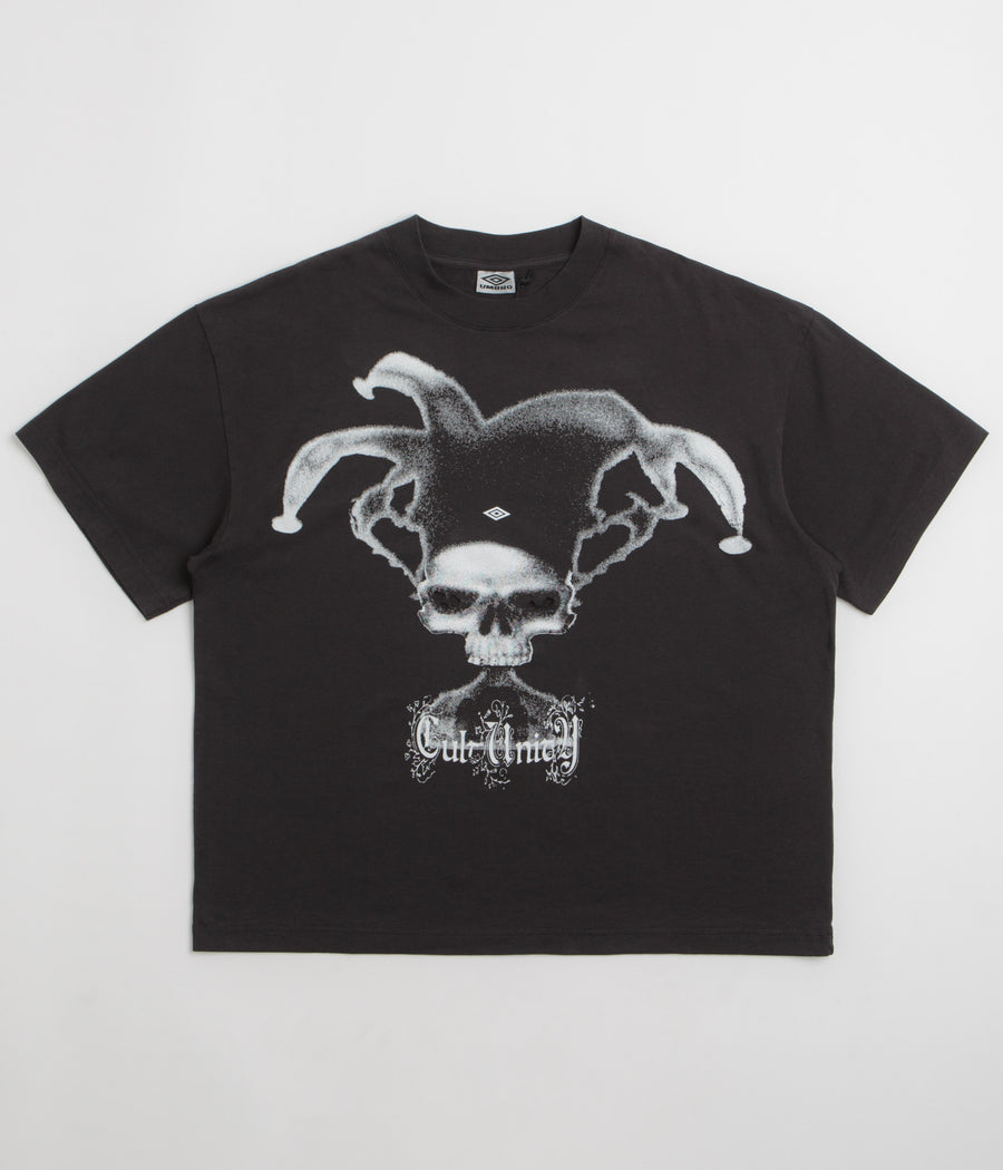 Umbro Lasered Jester T-Shirt in Black