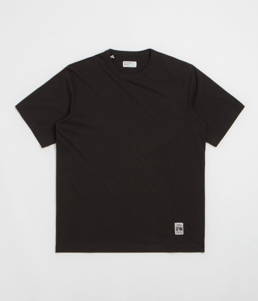 Universal Works Core T-Shirt in Black