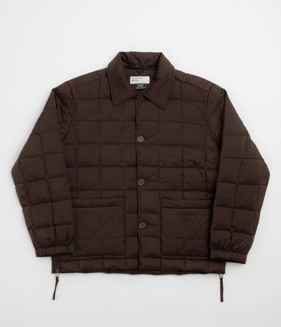 Universal Works x TAION Down Rams Jacket - Brown