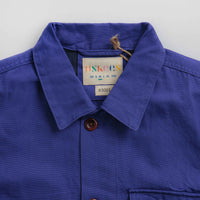 Uskees 3003 Buttoned Work Shirt - Ultra Blue thumbnail