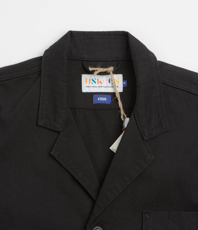 Uskees 3006 Twill Blazer in Black