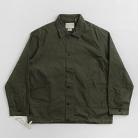 Uskees 3013 Oversized Coach Jacket - Vine Green thumbnail