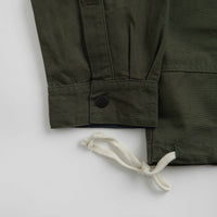 Uskees 3013 Oversized Coach Jacket - Vine Green thumbnail