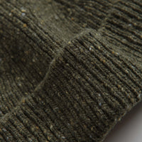 Uskees 4003 Speckled Donegal Wool Beanie - Army Green thumbnail
