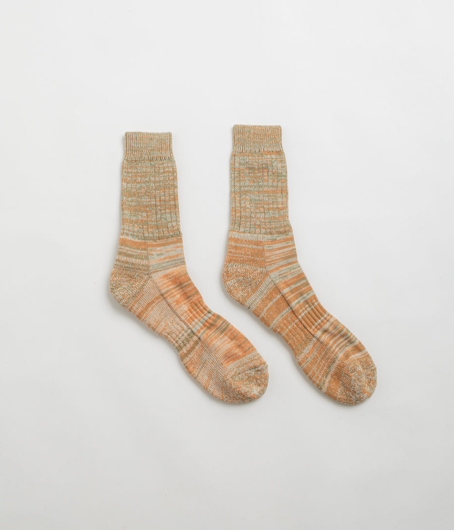 Uskees 4006 Organic Cotton Socks in Army Green