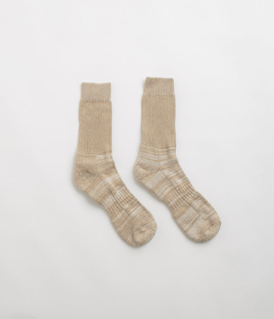 Uskees 4006 Organic Cotton Socks - Khaki