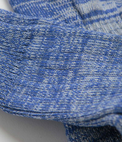 Uskees 4006 Organic Cotton Socks - Ultra Blue
