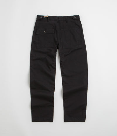 Uskees 5005 Twill Workwear Pants in Black