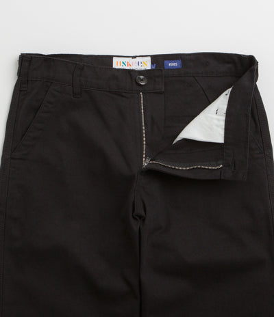 Uskees 5005 Twill Workwear Pants in Black