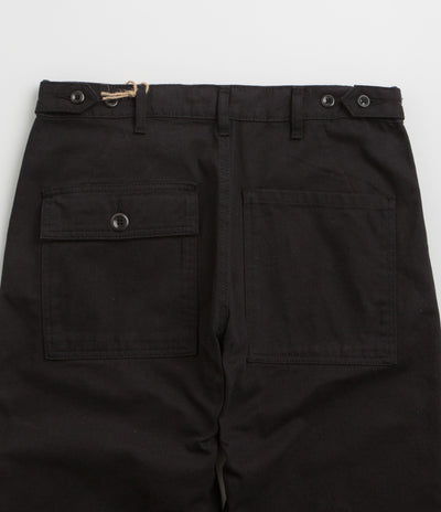 Uskees 5005 Twill Workwear Pants in Black