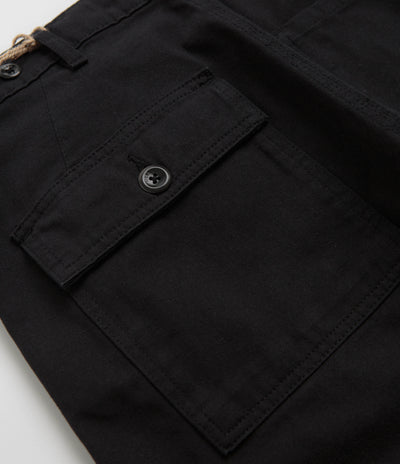 Uskees 5005 Twill Workwear Pants in Black