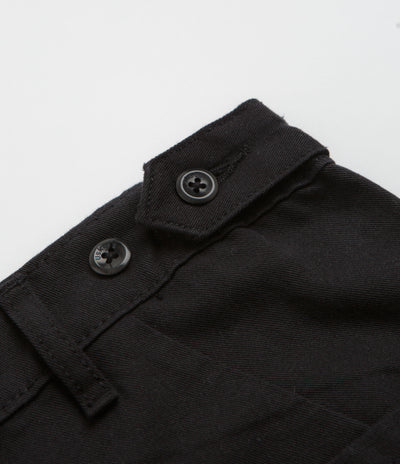 Uskees 5005 Twill Workwear Pants in Black