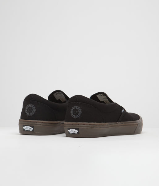 Vans BMX Slip-On Shoes - (Dennis Enarson) Black / Multi | Flatspot