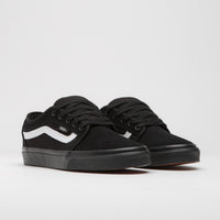 Vans Chukka Sidestripe Shoes - Black / Black / White thumbnail