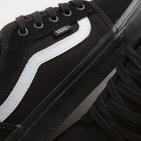 Vans Chukka Sidestripe Shoes - Black / Black / White thumbnail