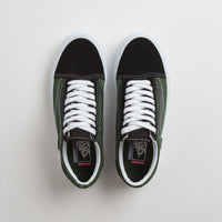 Vans Skate Old Skool Shoes in Safari Black and Greenery thumbnail