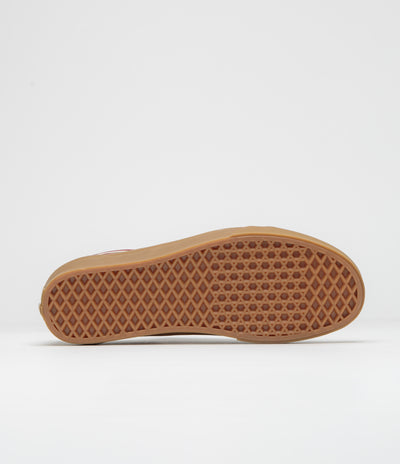 Vans Old Skool Shoes in Sporty Brown and Gum