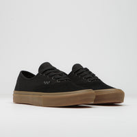 Vans Skate Authentic Shoes - Black / Black / Gum thumbnail
